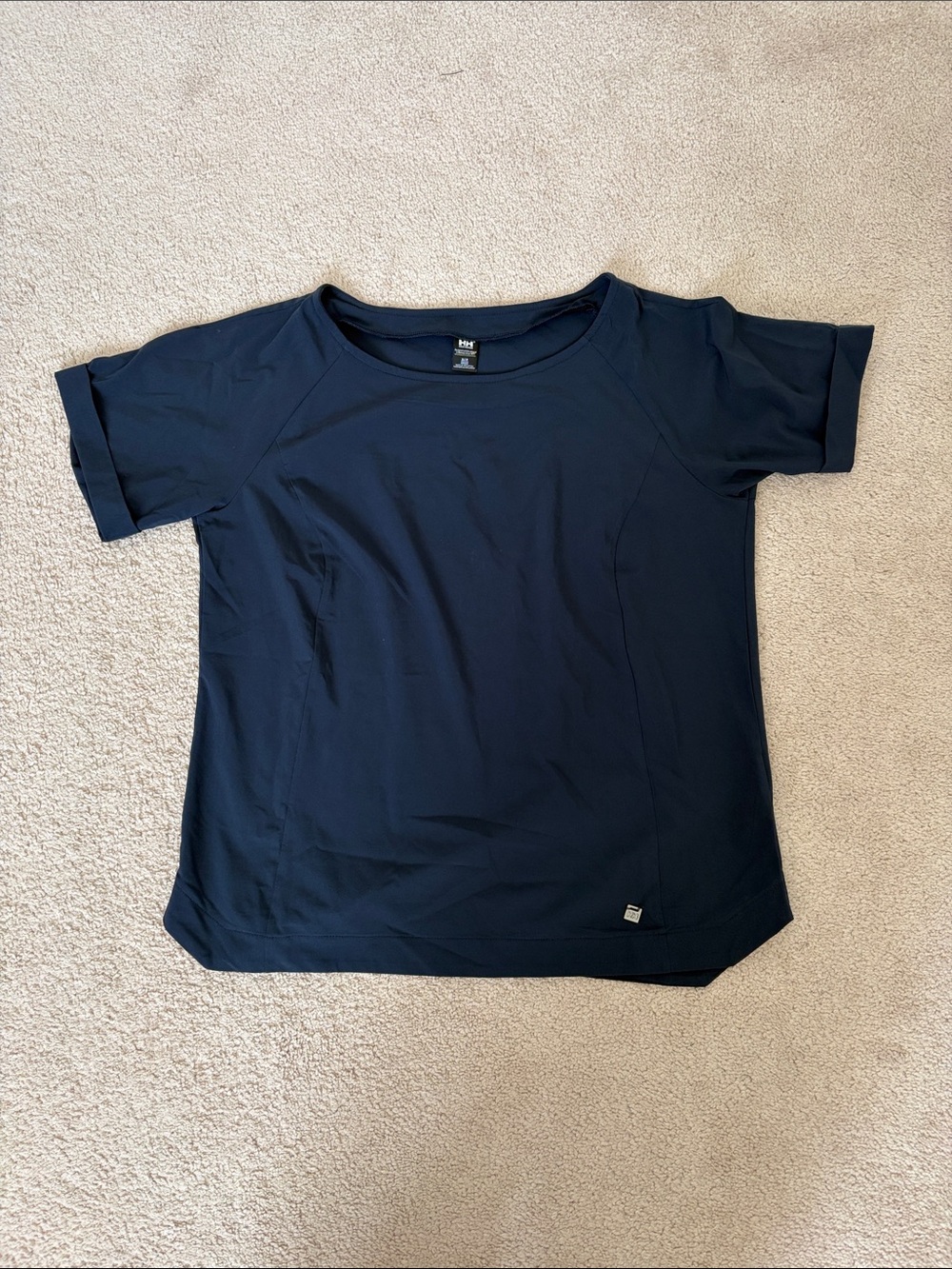Helly Hansen W Navy Short Sleeve Top